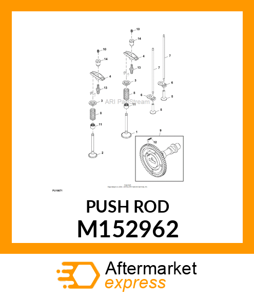 ROD, PUSH M152962