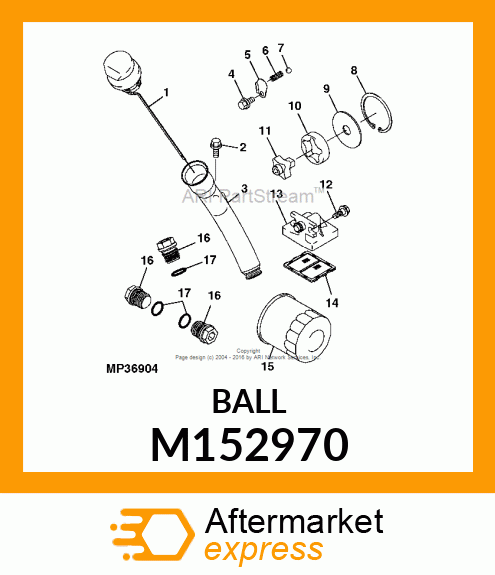 BALL M152970