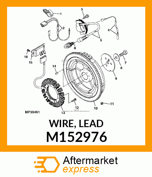 WIRE, LEAD M152976