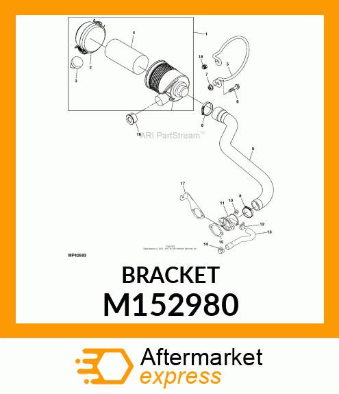 BRACKET M152980