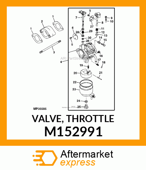 VALVE, THROTTLE M152991