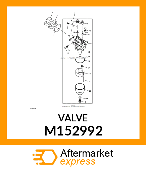 VALVE, FLOAT M152992