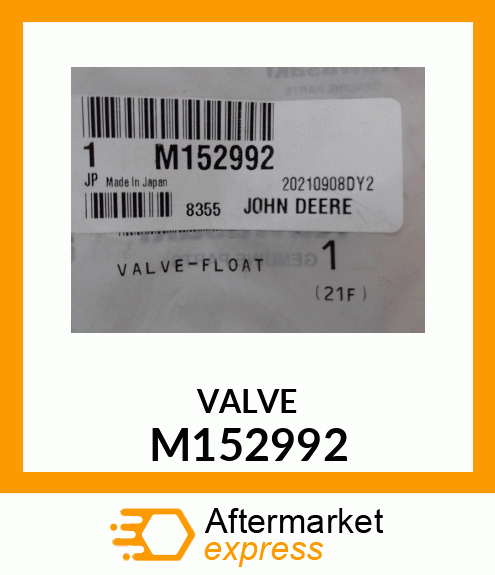 VALVE, FLOAT M152992