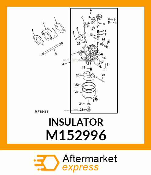 INSULATOR M152996