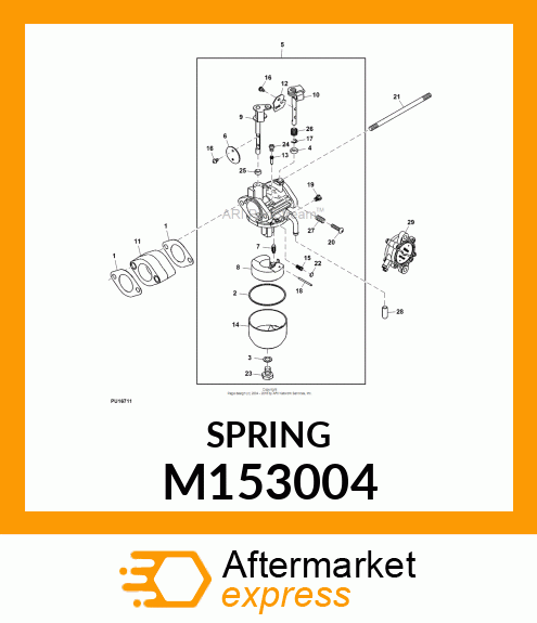 SPRING M153004