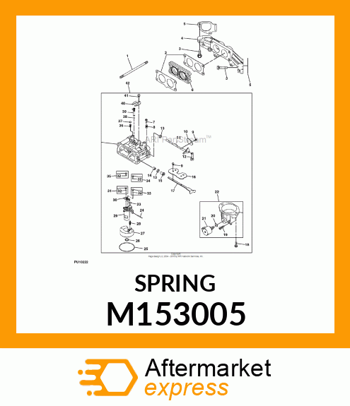 SPRING M153005