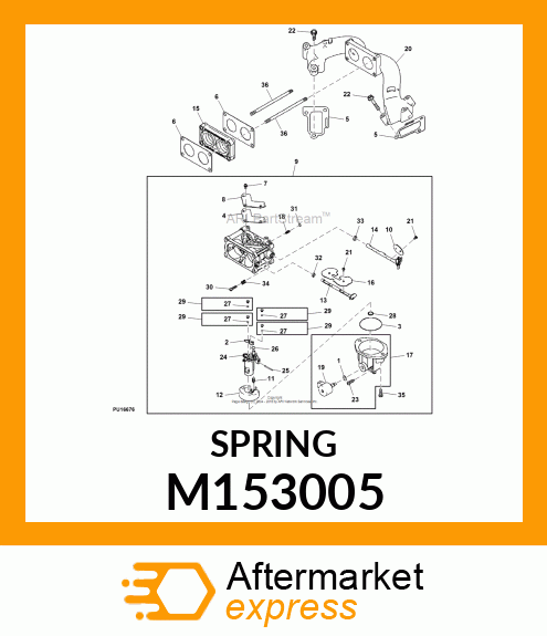 SPRING M153005