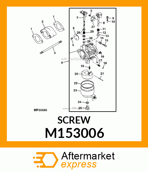 SCREW M153006