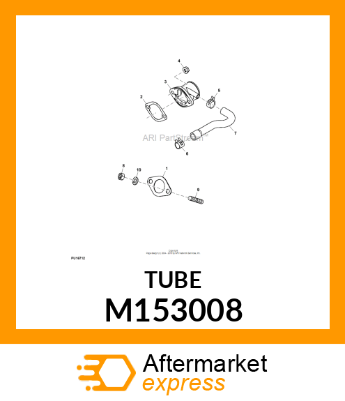 TUBE, BREATHER M153008