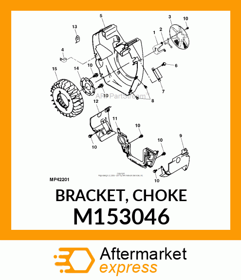 BRACKET, CHOKE M153046