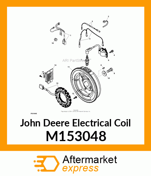 ELECTRICAL COIL M153048