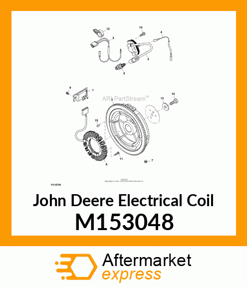 ELECTRICAL COIL M153048