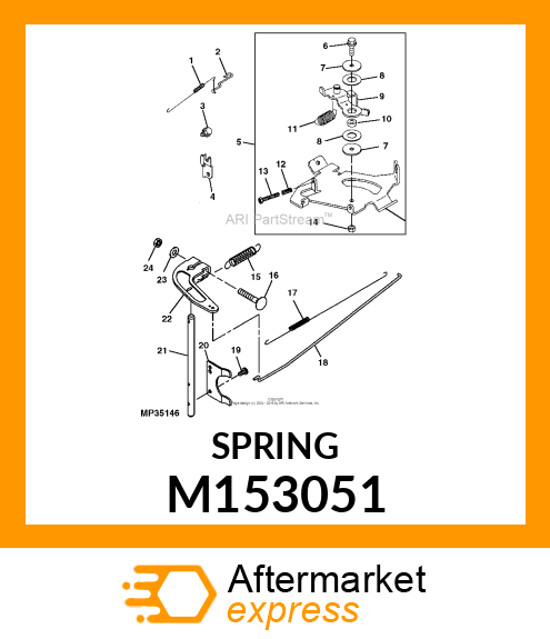 SPRING, GOVERNOR M153051