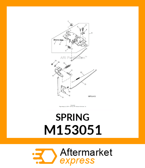 SPRING, GOVERNOR M153051