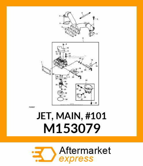 JET, MAIN, #101 M153079