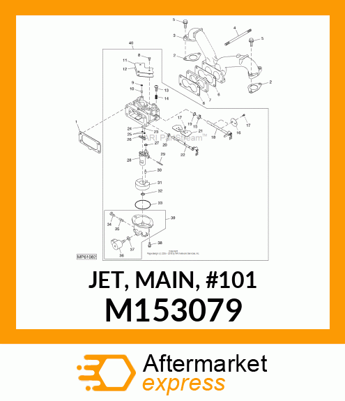 JET, MAIN, #101 M153079