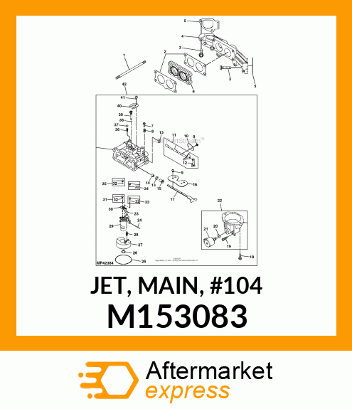 JET, MAIN, #104 M153083