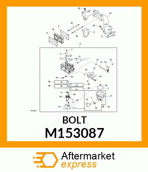 SCREW M153087