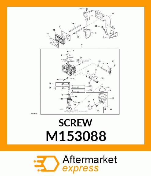 SCREW M153088