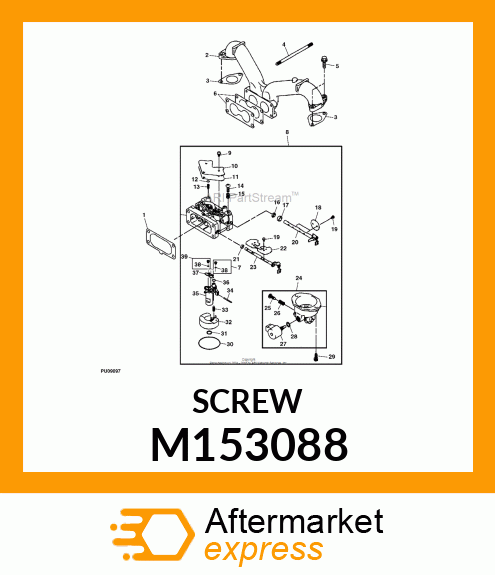 SCREW M153088