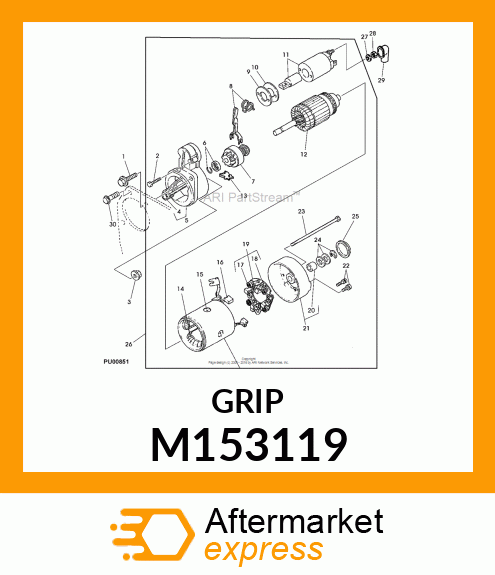 BOOT, BOOT, STARTER CABLE M153119