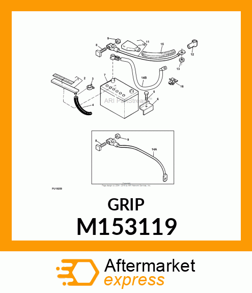 BOOT, BOOT, STARTER CABLE M153119