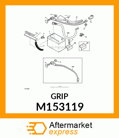 BOOT, BOOT, STARTER CABLE M153119