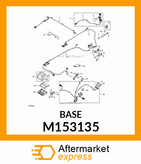 BASE, ADAPTER LH M153135