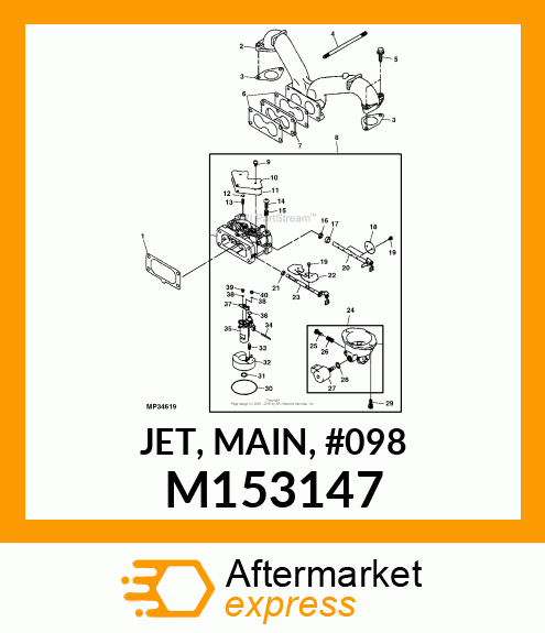 JET, MAIN, #098 M153147