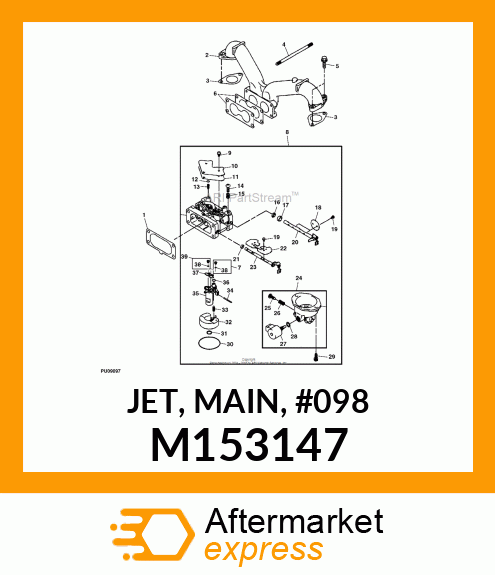 JET, MAIN, #098 M153147