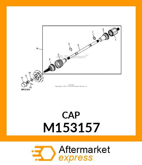 CAP, HUB M153157