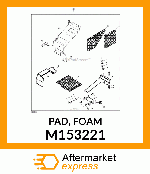 PAD, FOAM M153221