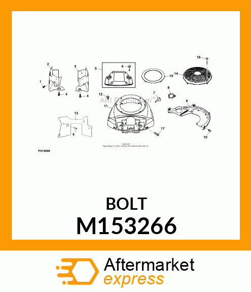 SCREW M153266