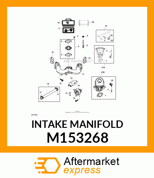 INTAKE MANIFOLD M153268