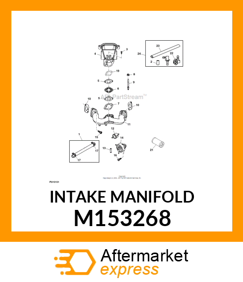 INTAKE MANIFOLD M153268