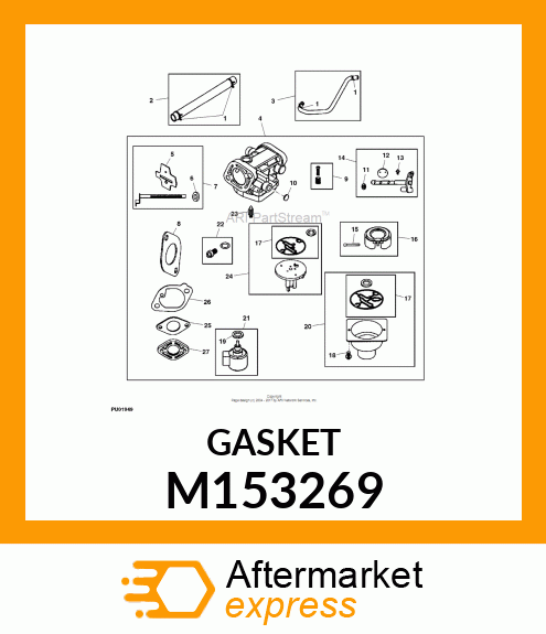 GASKET, INTAKE M153269