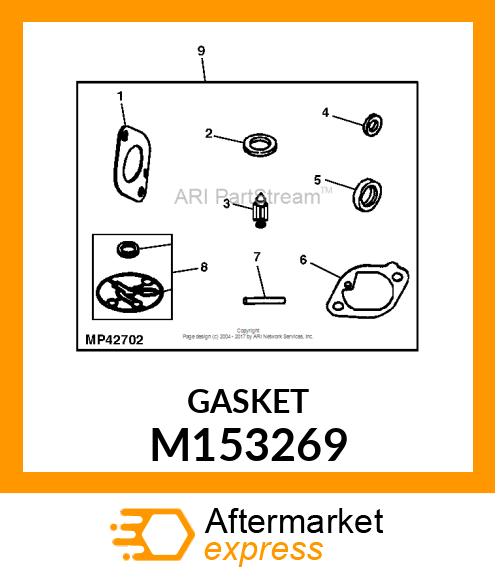 GASKET, INTAKE M153269