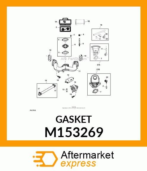 GASKET, INTAKE M153269