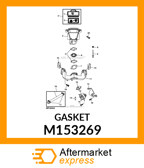 GASKET, INTAKE M153269