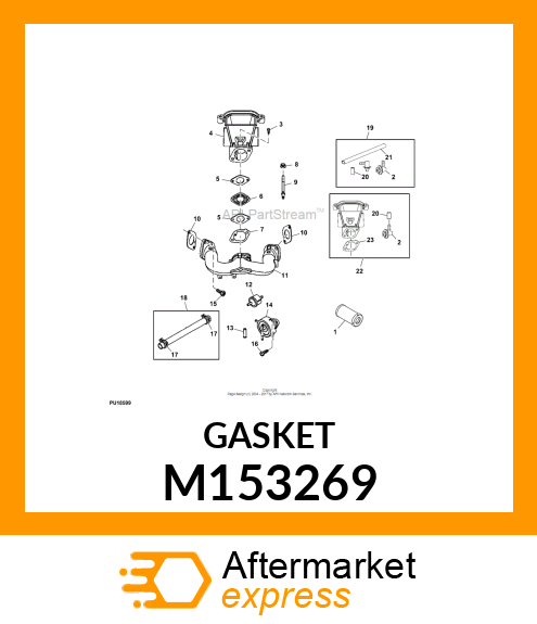 GASKET, INTAKE M153269