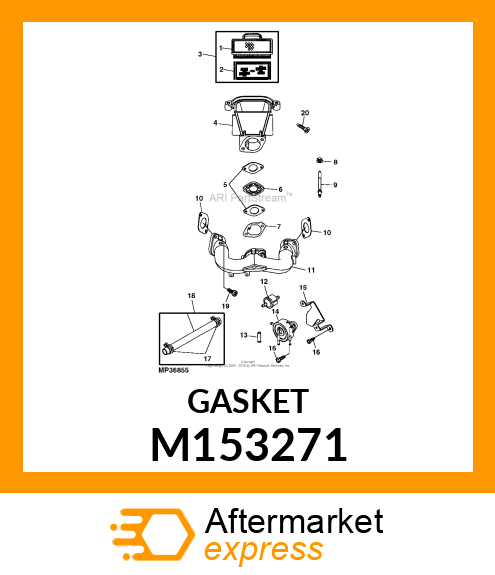 GASKET, INTAKE M153271