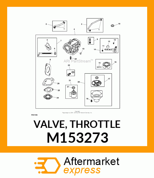 VALVE, THROTTLE M153273