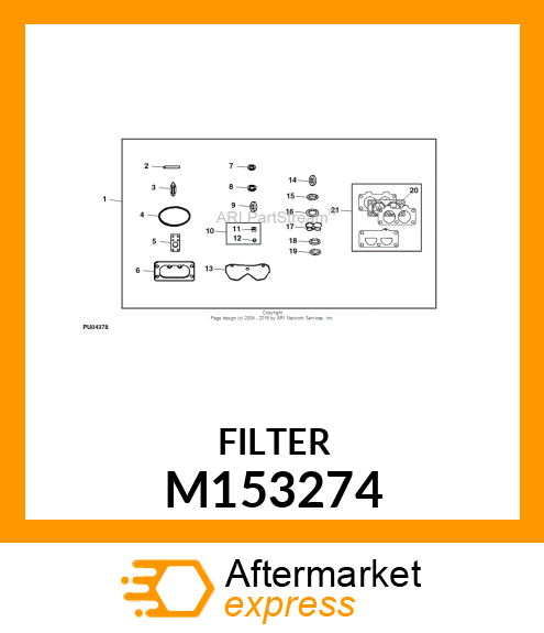 SEAL, THROTTLE SHAFT M153274