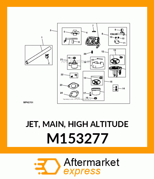 JET, MAIN, HIGH ALTITUDE M153277