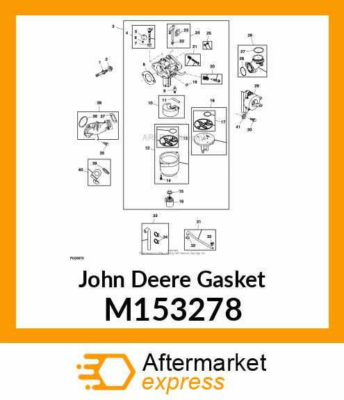 GASKET, FLOAT BOWL M153278