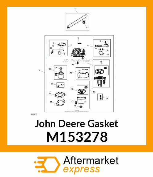 GASKET, FLOAT BOWL M153278