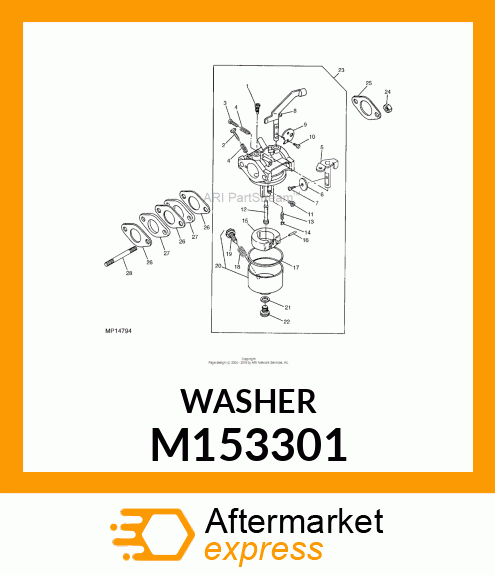 GASKET M153301