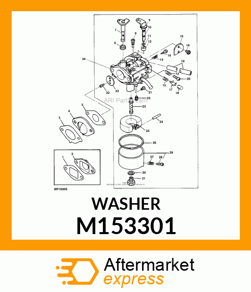 GASKET M153301