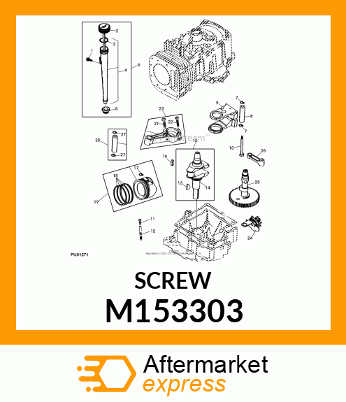 SCREW, SCREW M153303