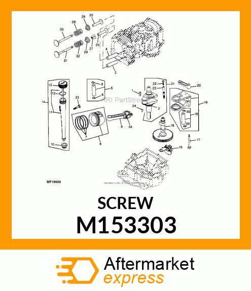 SCREW, SCREW M153303